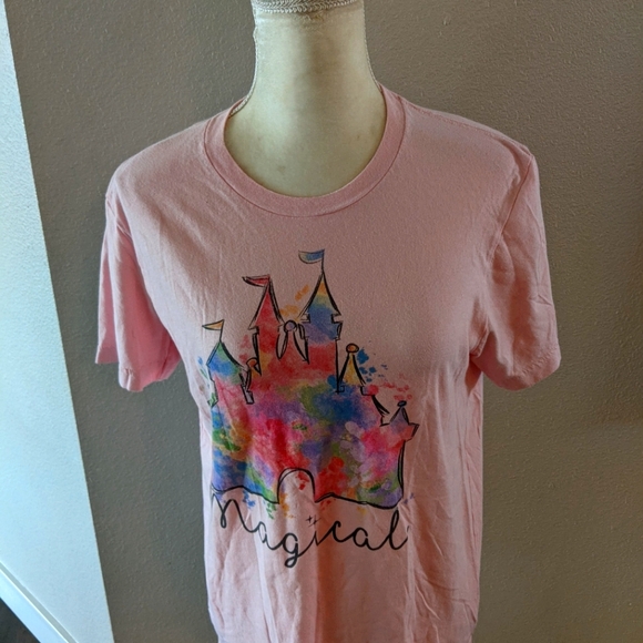 Magical Pink Tee Size Medium - Picture 1 of 3